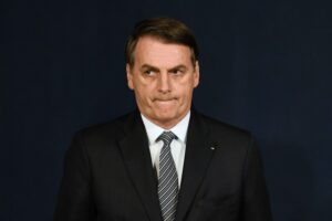 113127446 files brazilian president jair bolsonaro gestures during the inauguration ceremony of braz