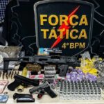 Chefe do tráfico de drogas é preso em Vila Velha com arsenal de armas e drogas