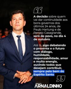 Declaração de Arnaldinho Borgo