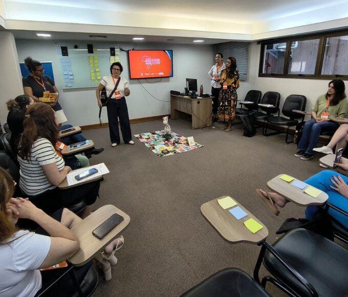 ICEPi recebe membros da Rede ColaboraAPS para conhecerem os serviços da Atenção Primária em Saúde capixaba