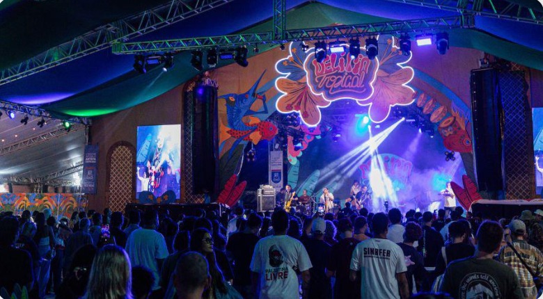edição do Festival Delírio Tropical prossegue nesta terça-feira