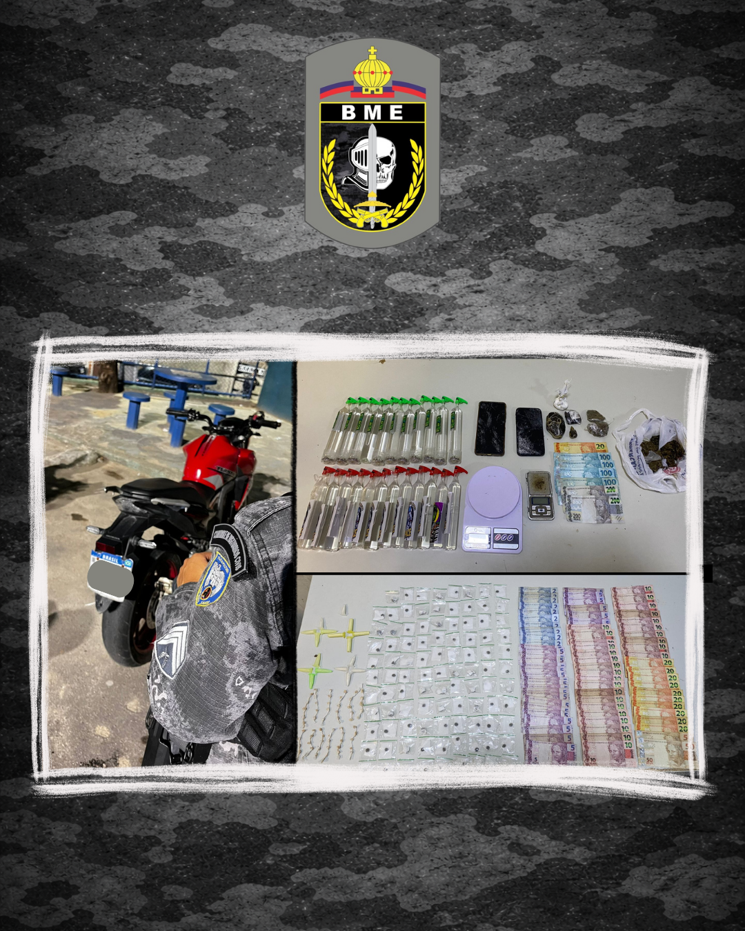 BME realiza apreensões e recupera veículo em Ações Operacionais