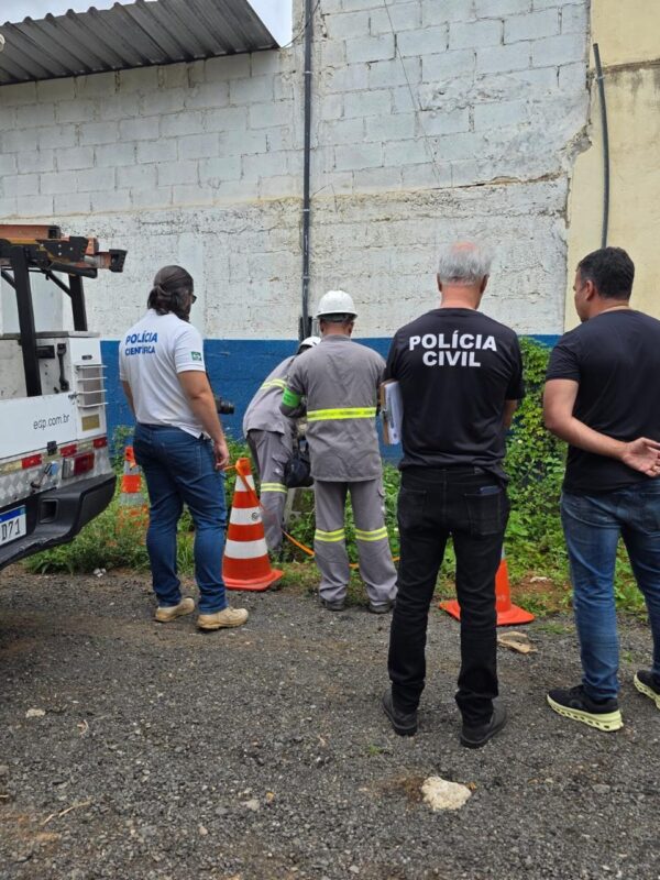 PCES, PCIES e EDP flagram furto de energia elétrica em empresa de Cariacica  