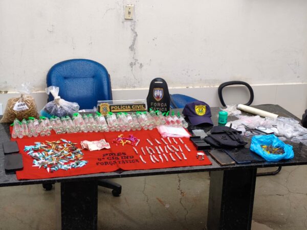 Polícia Civil prende jovem e apreende drogas durante operação integrada em Itapemirim