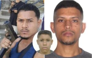 Ezequiel dos Santos Souza, o Batutinha e Ladislau Vieira, vulgo Coroa, foram apontados pela polícia como assassinos de Agner Santos de Assis, de 15 anos | Fotos: Divulgação PCES