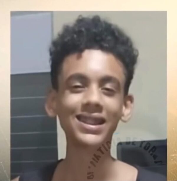 Matheus da Silva Rodrigues, 13 anos,