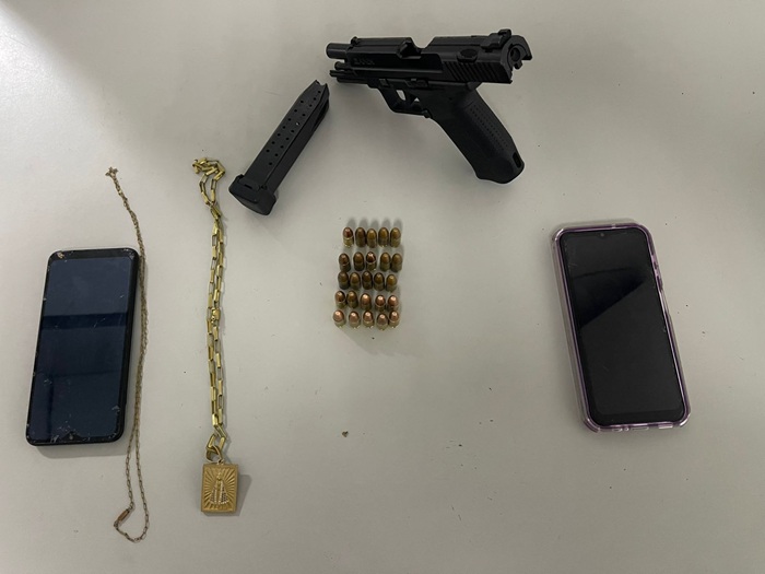 BME apreende arma de fogo durante saturação em Vila Velha