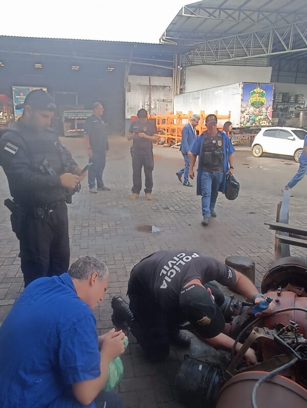 DFRV deflagra Operação Vértice para investigar organização criminosa e adulteração de veículos em Cariacica