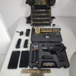 PCES participa da Operação Shadowgun e prende motorista de aplicativo por posse irregular de munições em Vila Velha