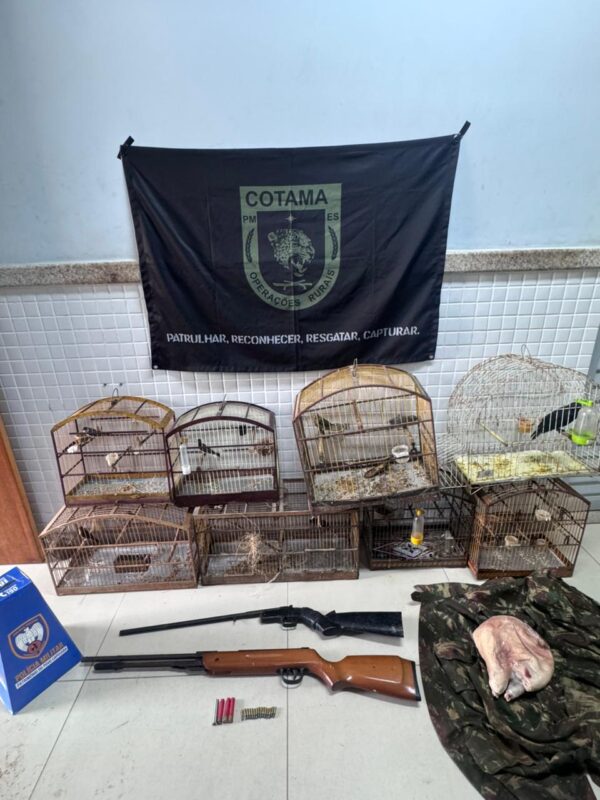 Polícia Militar Ambiental intensifica combate à caça ilegal e porte irregular de armas no estado
