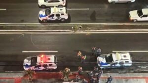 O Capitão da PM tentou fugir dos Guardas Municipal 