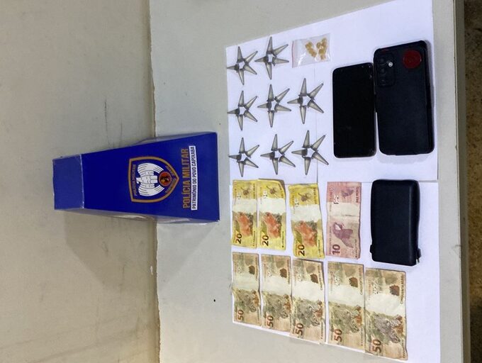 10º BPM cumpre mandado de prisão e apreende drogas durante ações em Guarapari