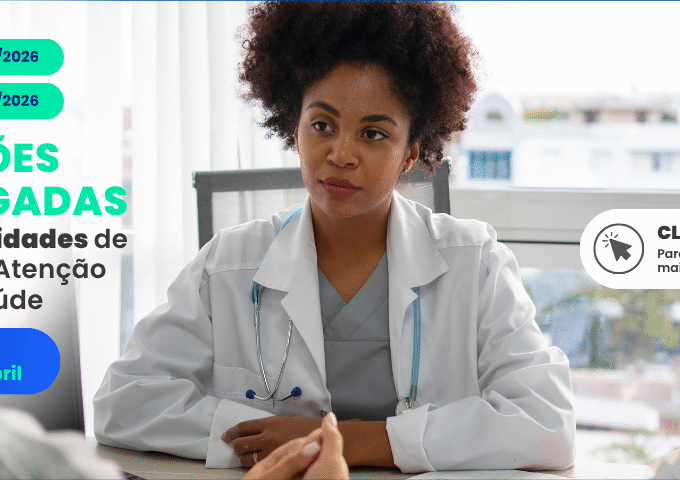Inscrições prorrogadas para editais que selecionam mais de 400 profissionais para formação na Atenção Primária à Saúde