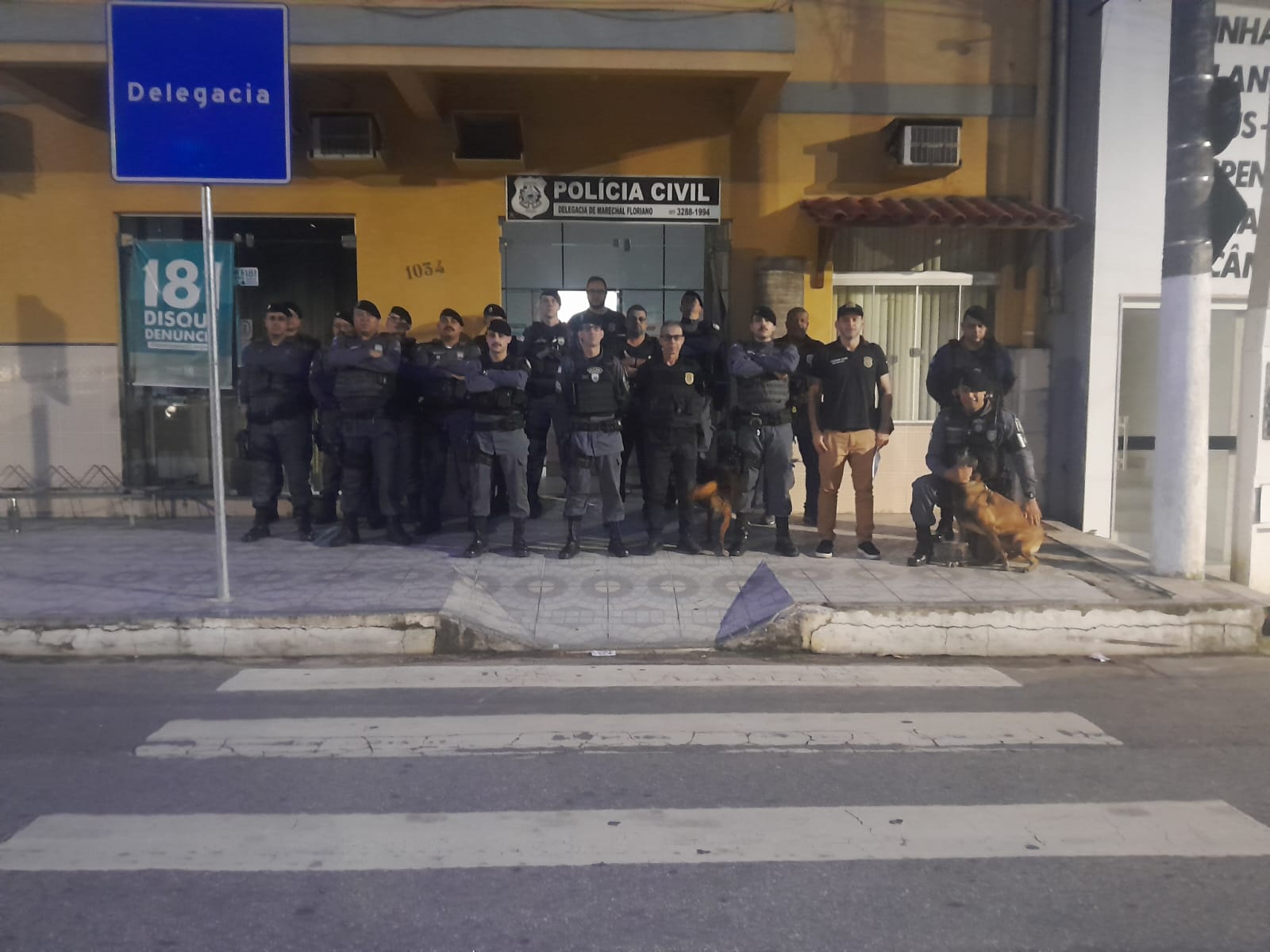 Operação conjunta prende quatro suspeitos de tráfico em Marechal Floriano