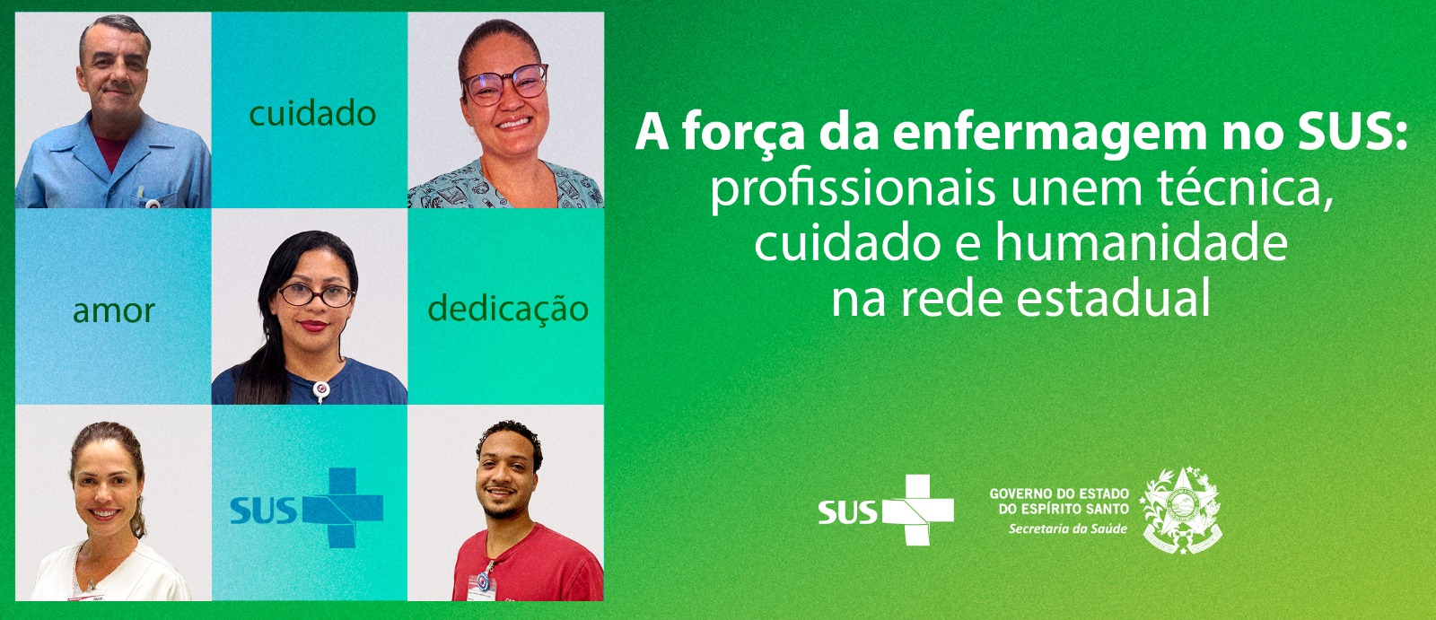 A força da Enfermagem no SUS: profissionais unem técnica, cuidado e humanidade na rede estadual