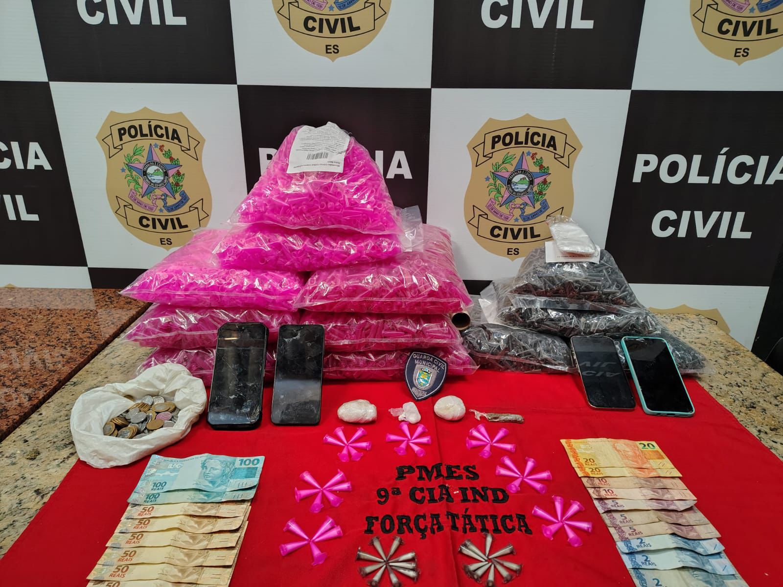 PCES deflagra Operação “Beagle Boys” em Marataízes