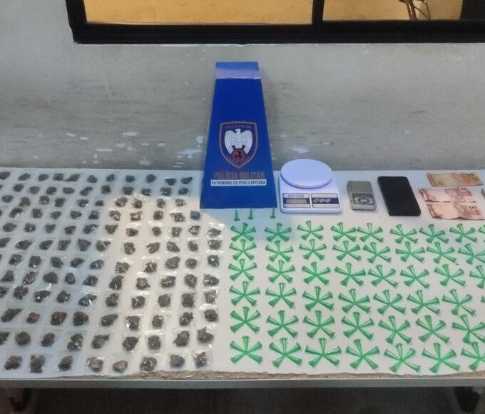 PM recupera veículo, apreende drogas e cumpre mandado em Guarapari