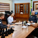 Reunião entre PMES e prefeitura de Viana alinha ações estratégicas na área da segurança pública