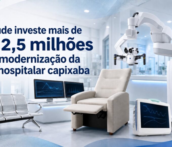 Saúde investe mais de R$ 12,5 milhões na modernização da rede hospitalar capixaba